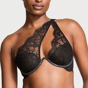 VS • Dream Angels Twinkle Lace One Shoulder Monowire Bra